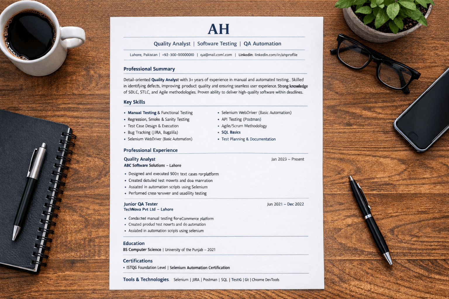 Quality Analyst Resume Guide (2026) | ATS-Friendly QA Resume Tips