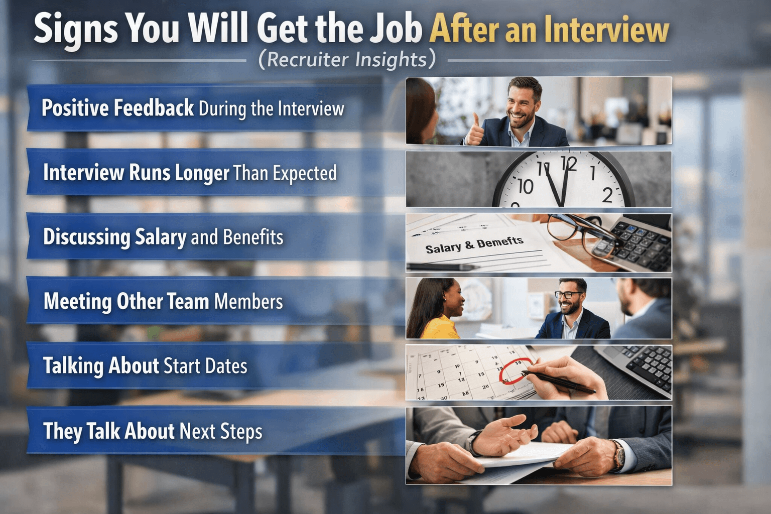 Signs You Will Get the Job After an Interview (Recruiter Insights)