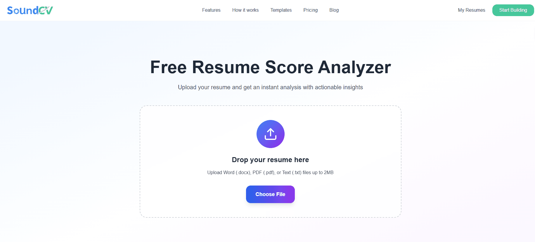 Resume Score Checker